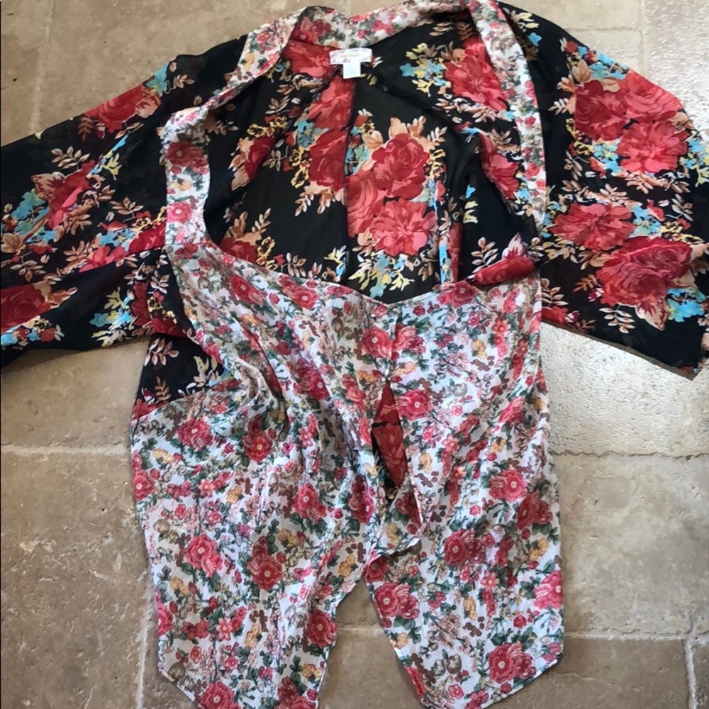 Band of Gypsies floral kimono